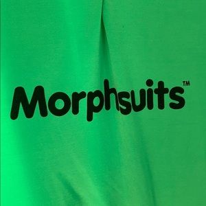 Green Morphsuit costume.